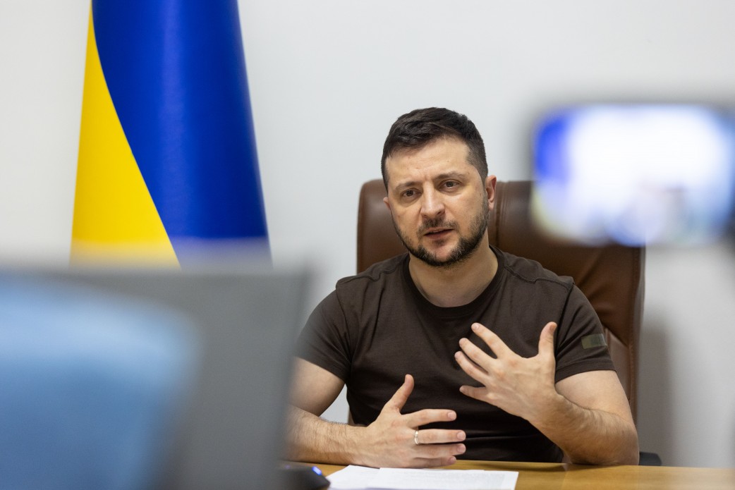 Read more about the article <strong>Ukrainian President Volodymyr Zelenskyy</strong>